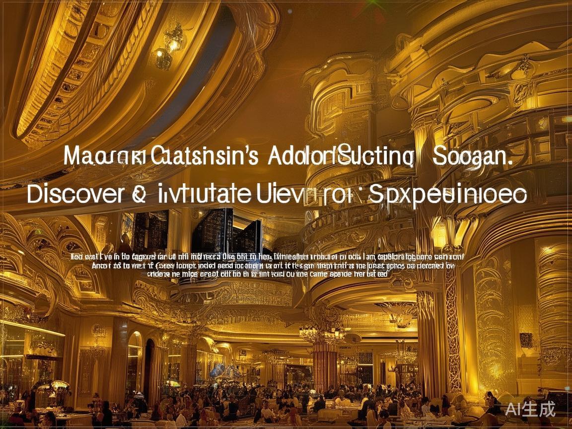 澳门皇家赌场最新广告词大揭秘，带你探索至尊奢华享受之旅